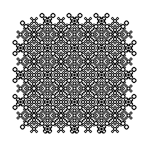 if you squint, its round like a mandala :)