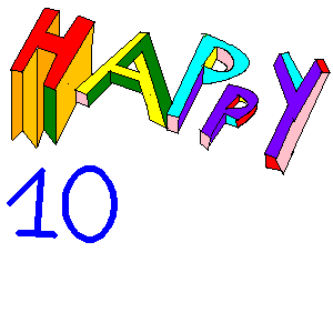 Happy 10 Eastern!  A: And also with you.
