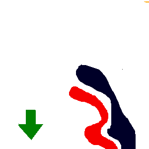 When collaborating, slide down a few pixels first