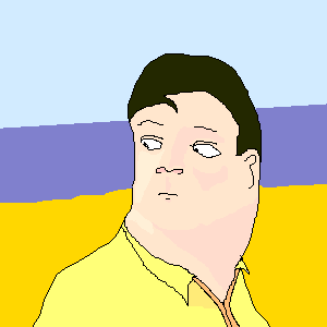 Joel at the beach