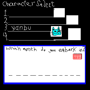 Character Selection Team Building 