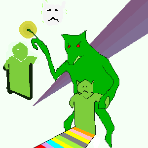 Thou shalt let the child be