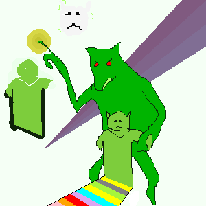 Thou shalt let the child be
