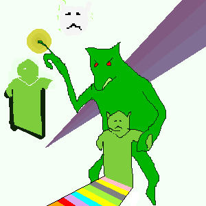 Thou shalt let the child be